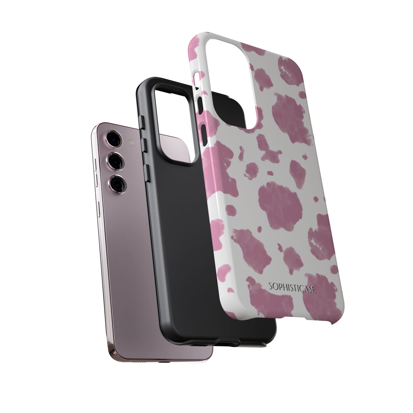 Holy Cow in Pink - iPhone Case, Samsung Galaxy Case, Google Pixel Case