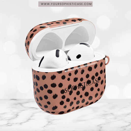 AirPod Cases - Cheetahs and Liars in Brown