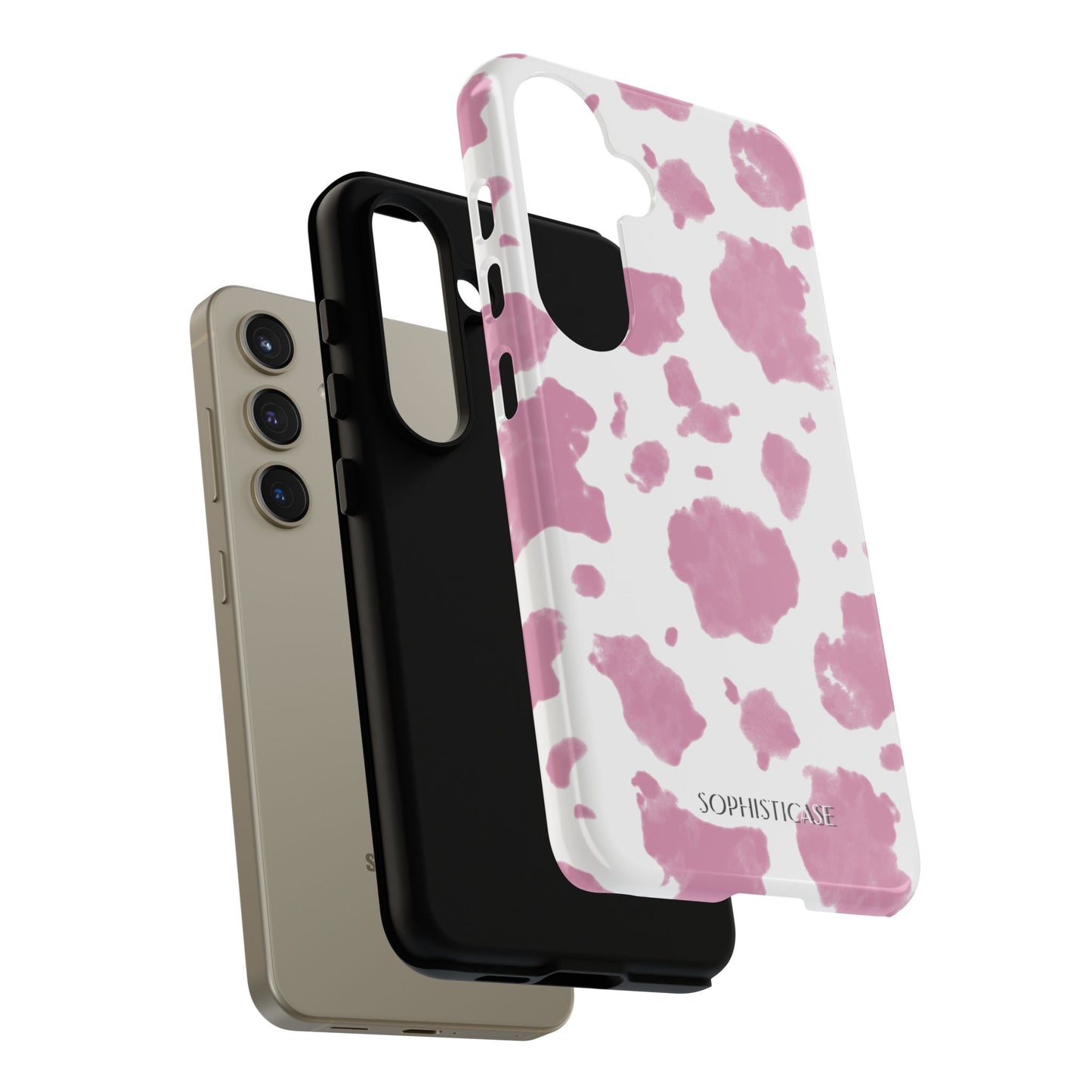 Holy Cow in Pink - iPhone Case, Samsung Galaxy Case, Google Pixel Case