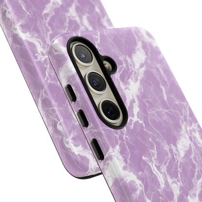 Marble Crush in Purple - Tough Phone Case