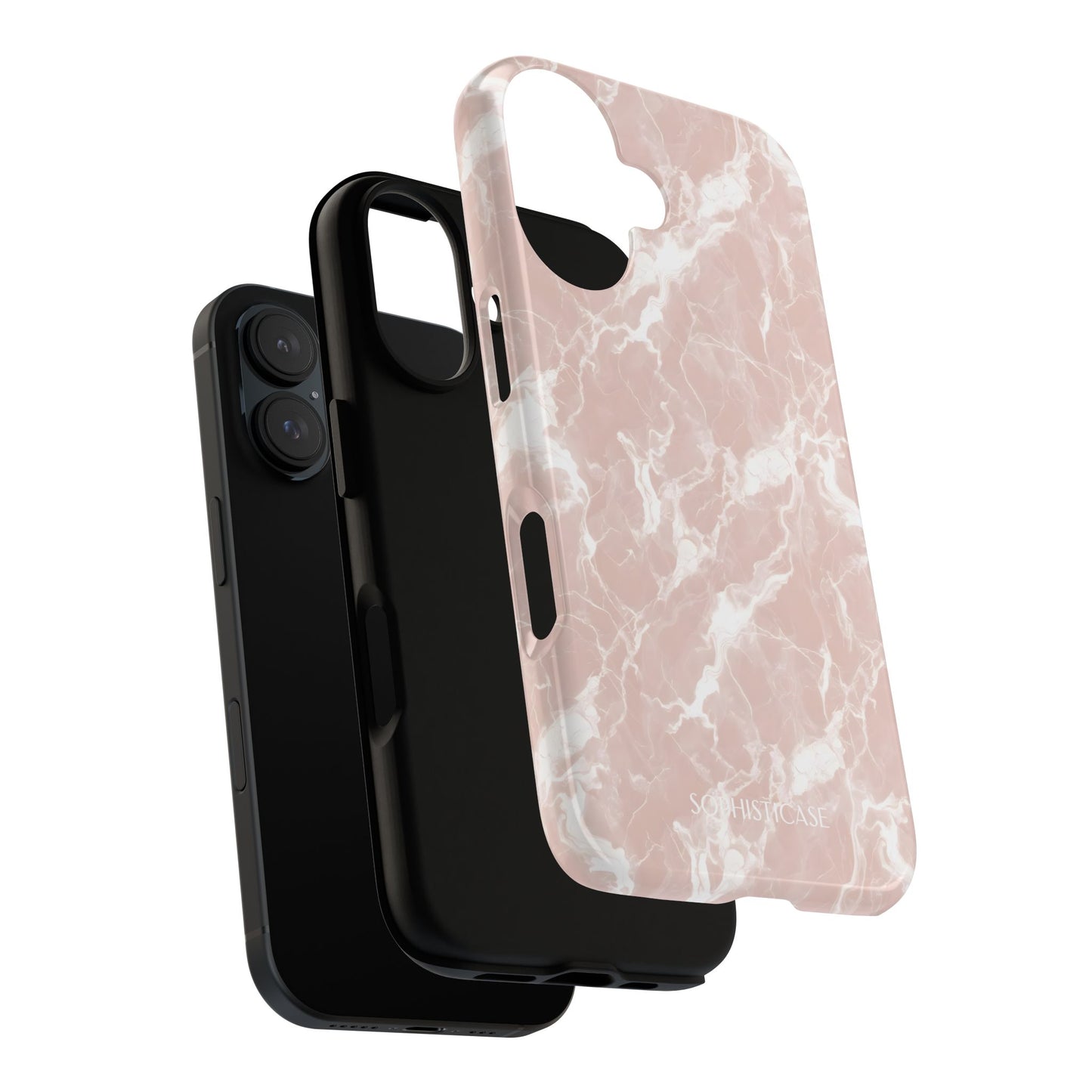 Marble Crush in Neutral Beige - iPhone Case