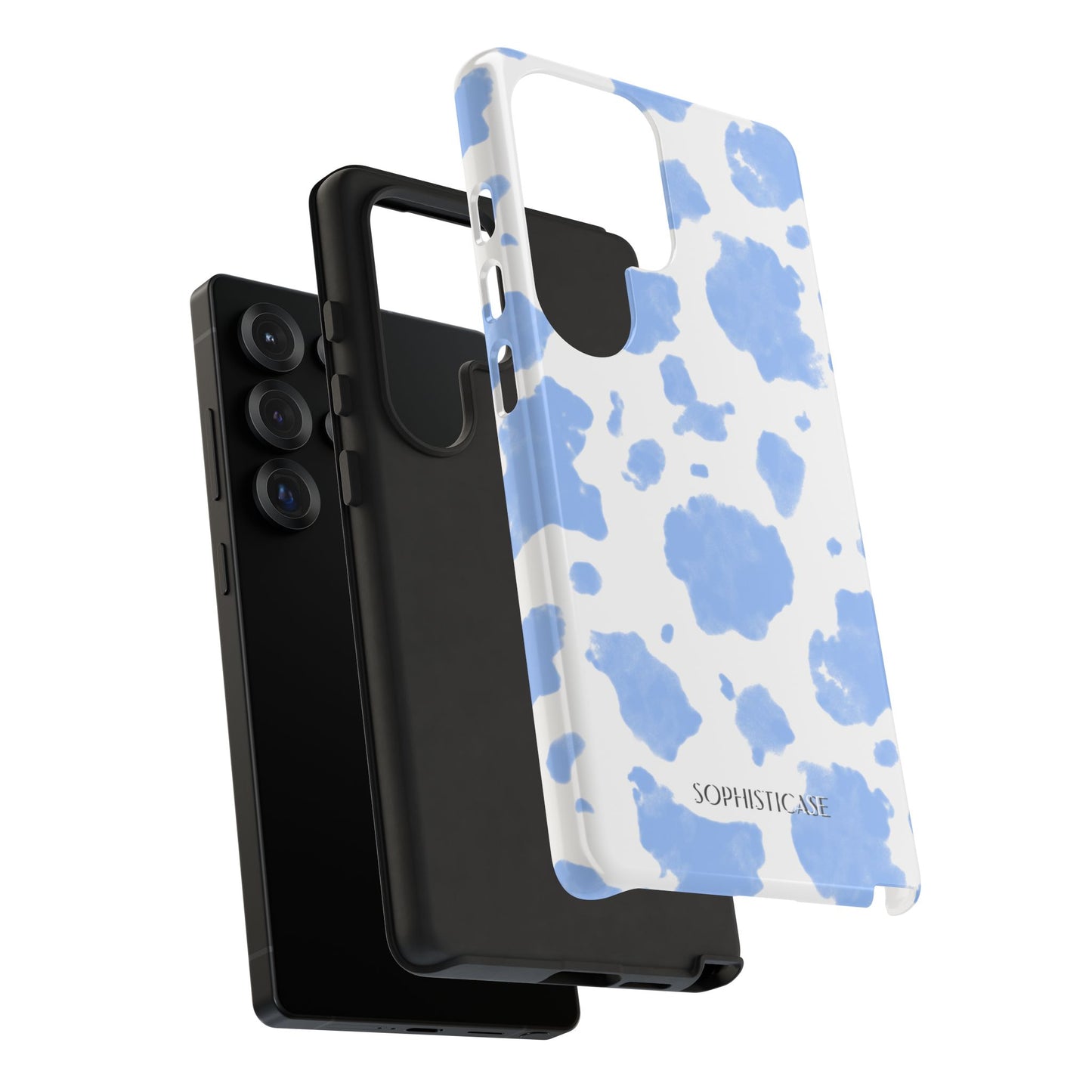 Holy Cow in Blue - iPhone Case, Samsung Galaxy Case, Google Pixel Case