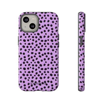 Cheetahs and Liars in Purple - iPhone Case