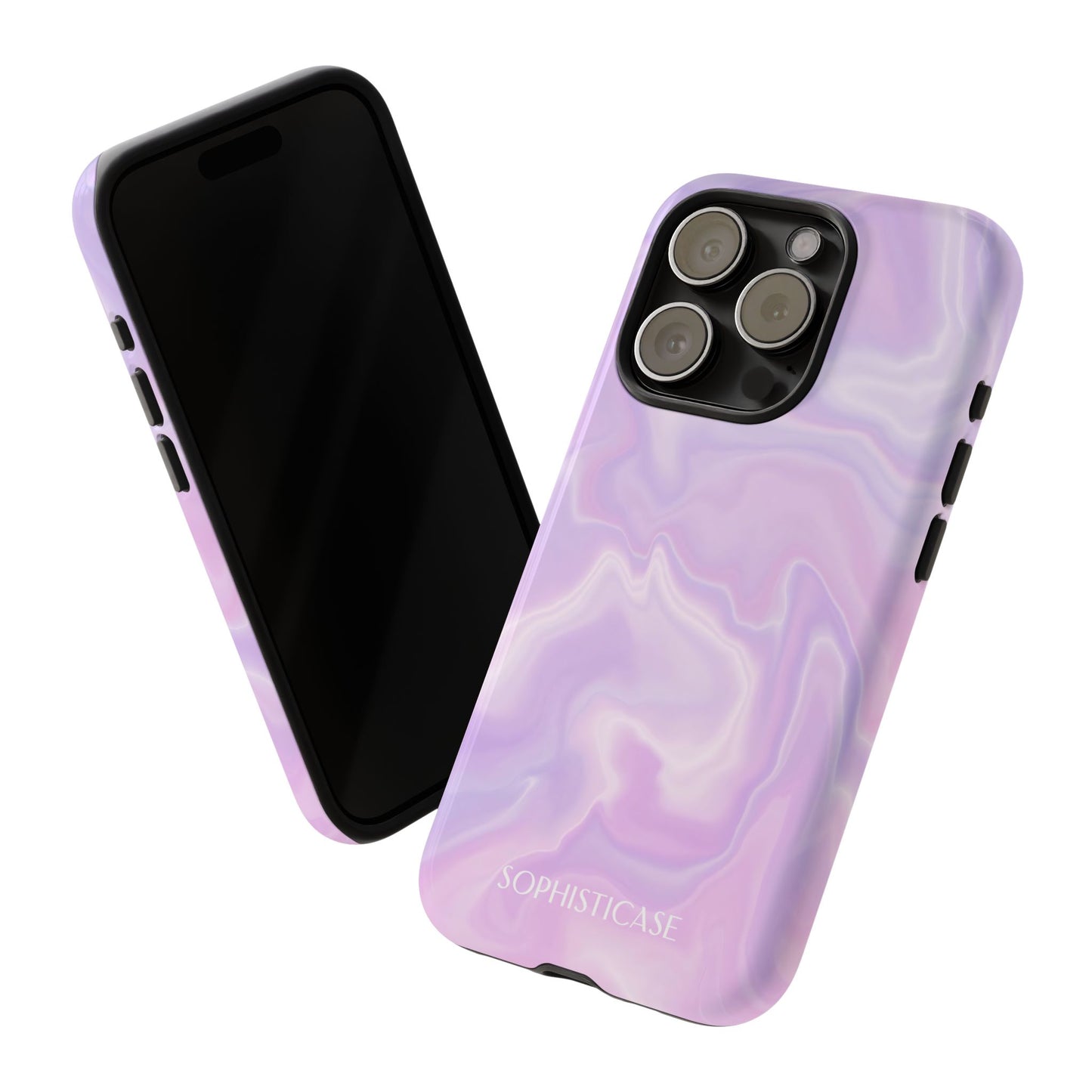 Liquid Magic in Sunset Haze - Protective Phone Case for iPhone
