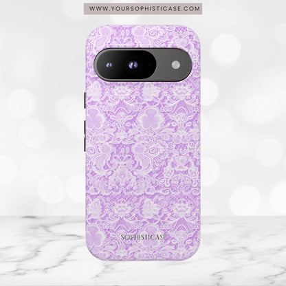 Luxe Lace in Purple - iPhone Case, Samsung Galaxy Case, Google Pixel Case