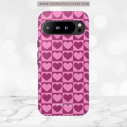 Tough Love in Purple - Tough Phone Case