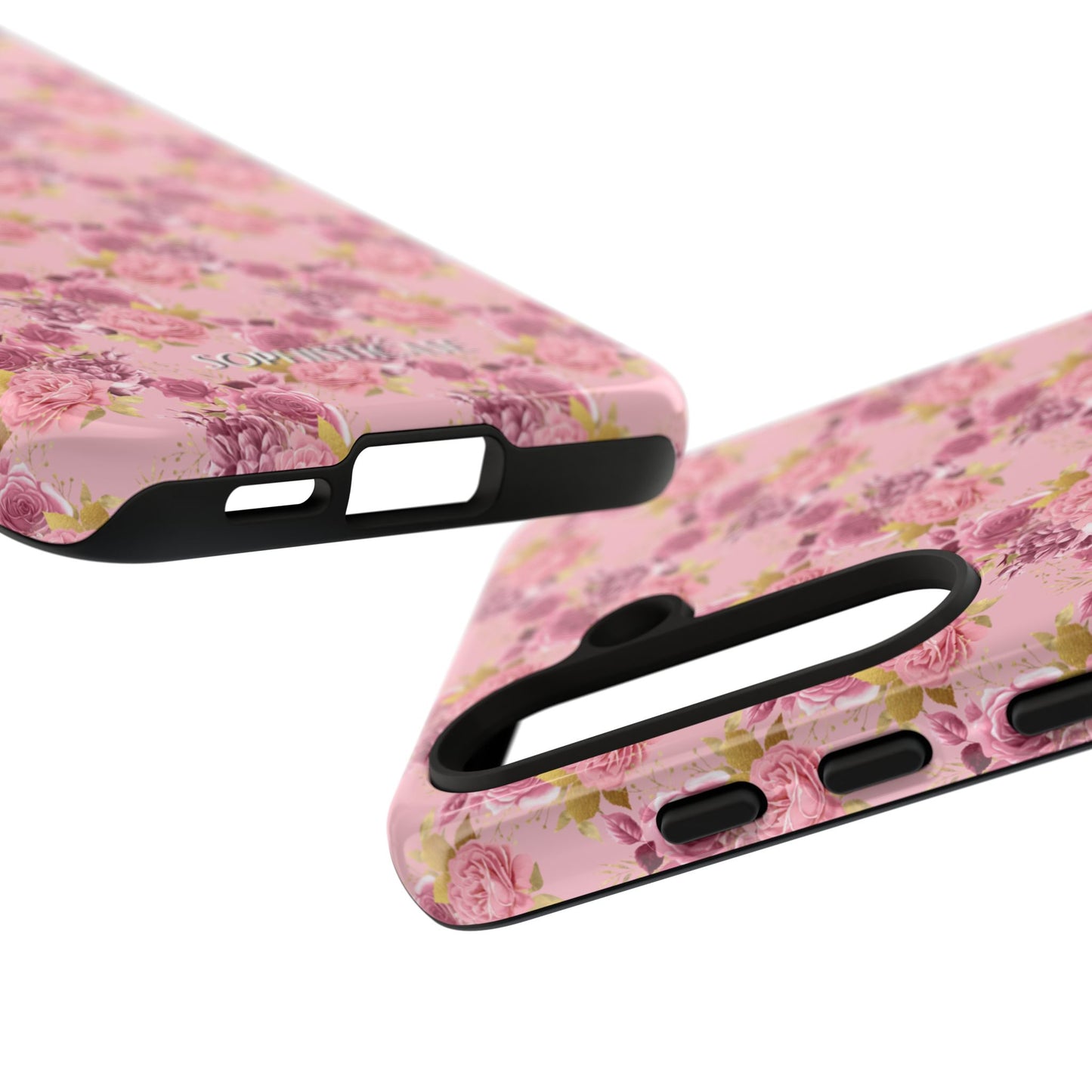 Rose Diamond Romance in Amelie - Tough Phone Case