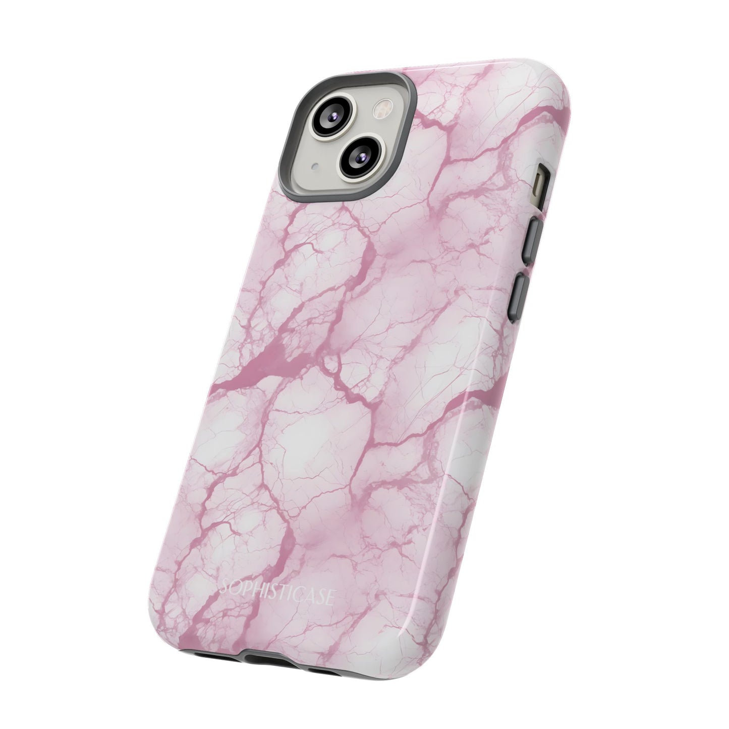 Marble Opulence in Pink - iPhone Magsafe Case