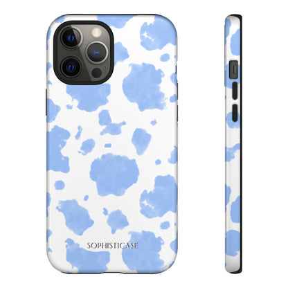 Holy Cow in Blue - iPhone Case, Samsung Galaxy Case, Google Pixel Case