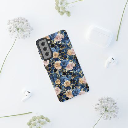 Royal Floral in Midnight Rose - Tough Phone Case