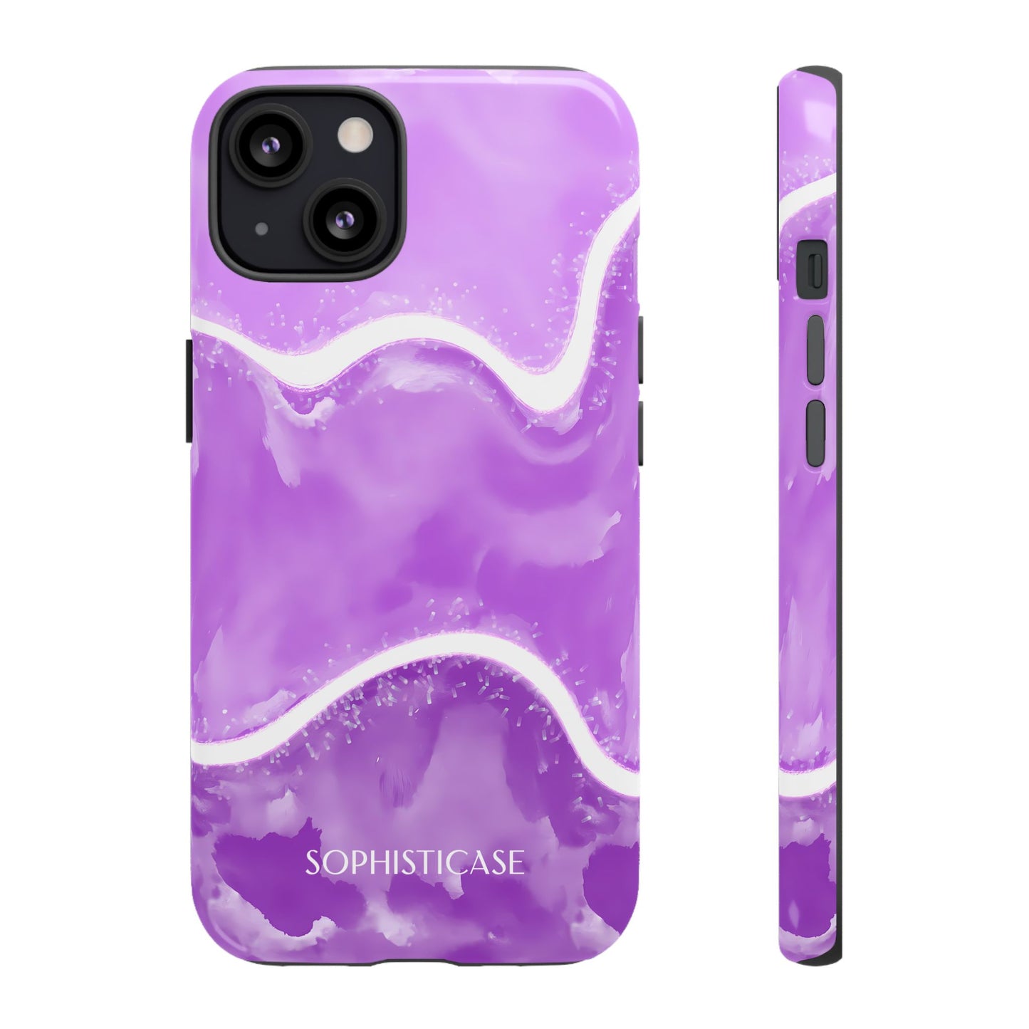 Serenity in Deep Purple - Drop Proof Phone Case for iPhone