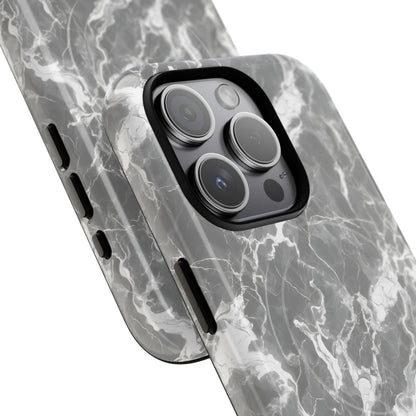 Marble Crush in Grey - Magsafe Case