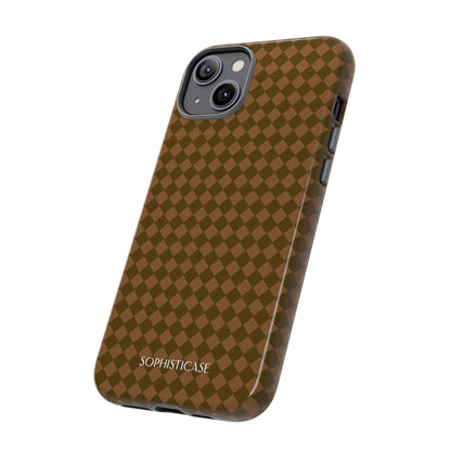 Diamond Diva in Deep Brown - iPhone Case, Samsung Galaxy Case, Google Pixel Case