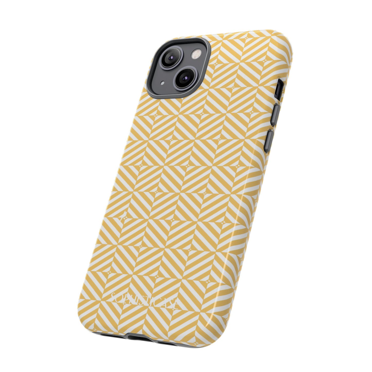 Illusions in Yellow - iPhone Case, Samsung Galaxy Case, Google Pixel Case