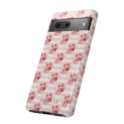 Rose Diamond Romance in Juliette - Tough Phone Case