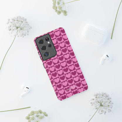 Tough Love in Purple - Tough Phone Case