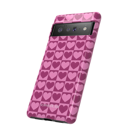 Tough Love in Purple - Tough Phone Case