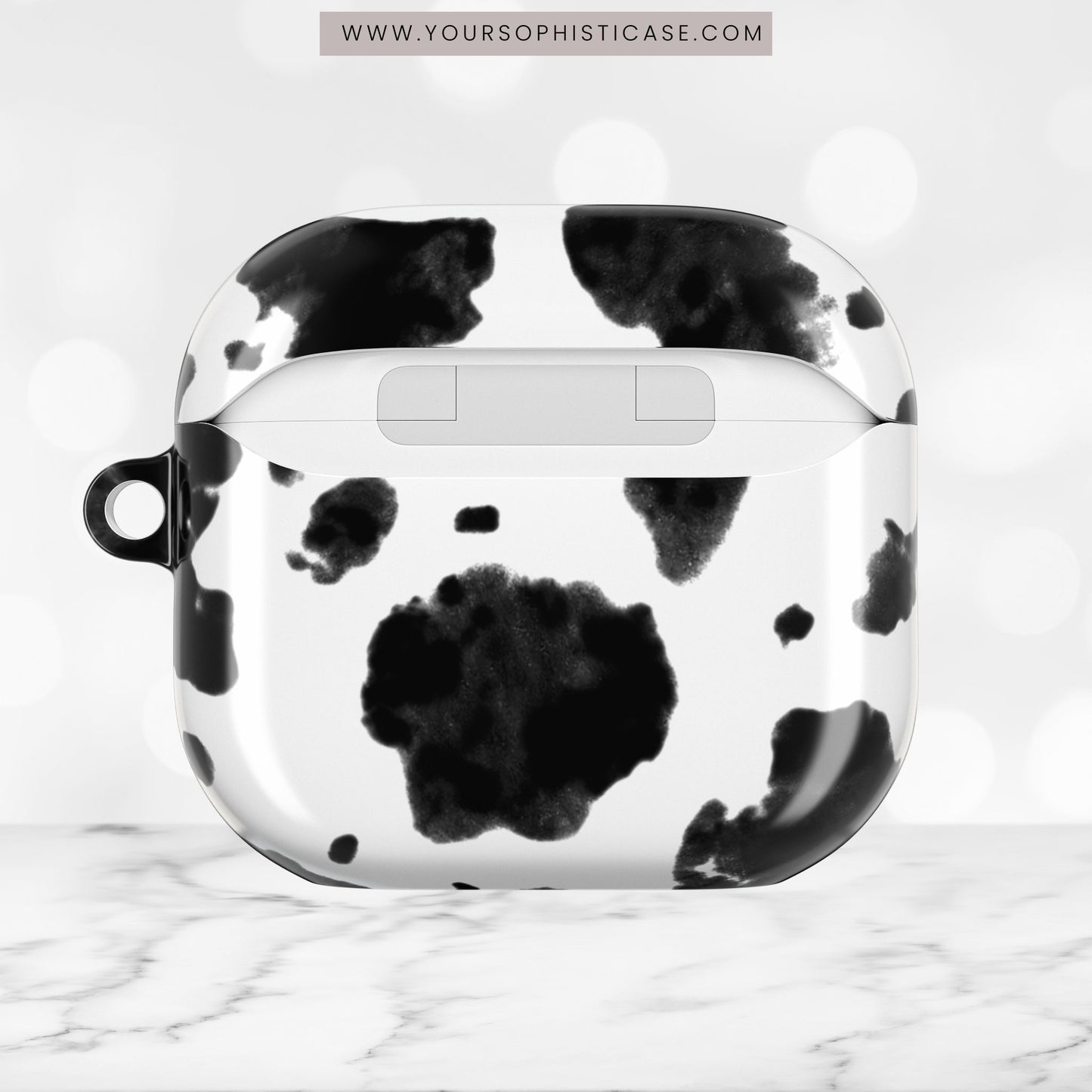 AirPod Cases - Holy Cow in Black