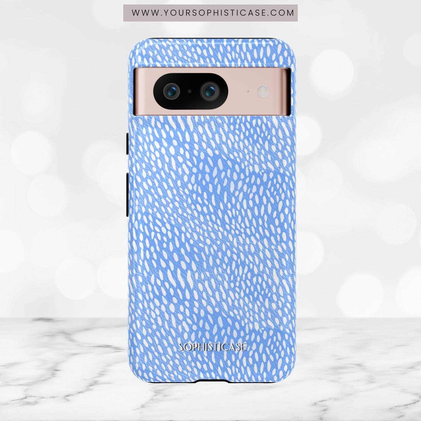 Oh Deer! in Blue - Tough Phone Case