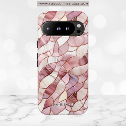 Rose' Runway in Sweet Mosaic - Tough Phone Case