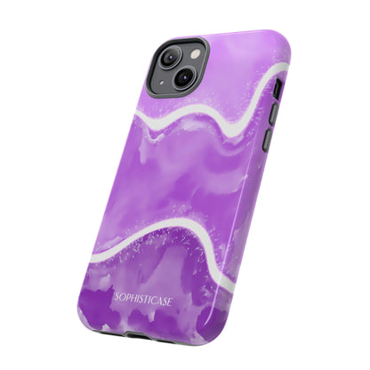 Serenity in Deep Purple - iPhone Case