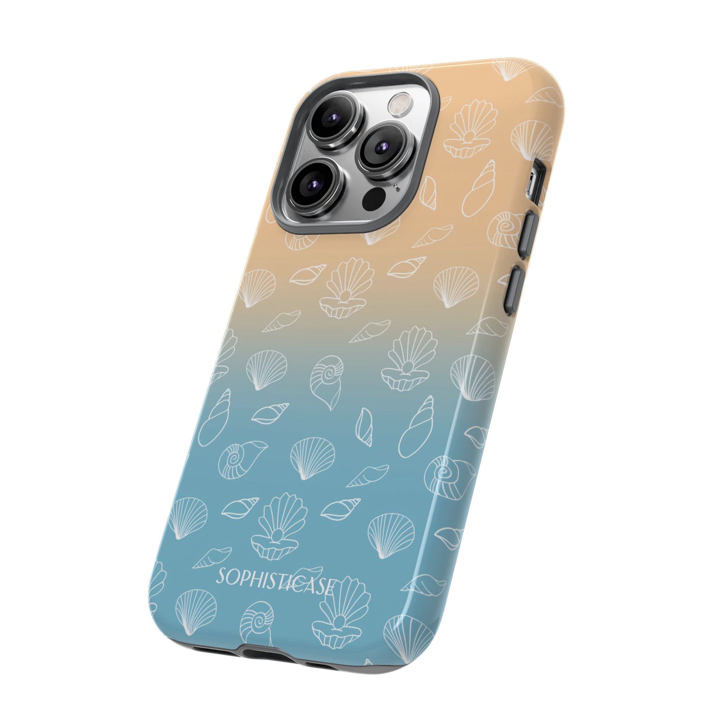 Seashell Society in Sandy Shore - iPhone Case, Samsung Galaxy Case, Google Pixel Case