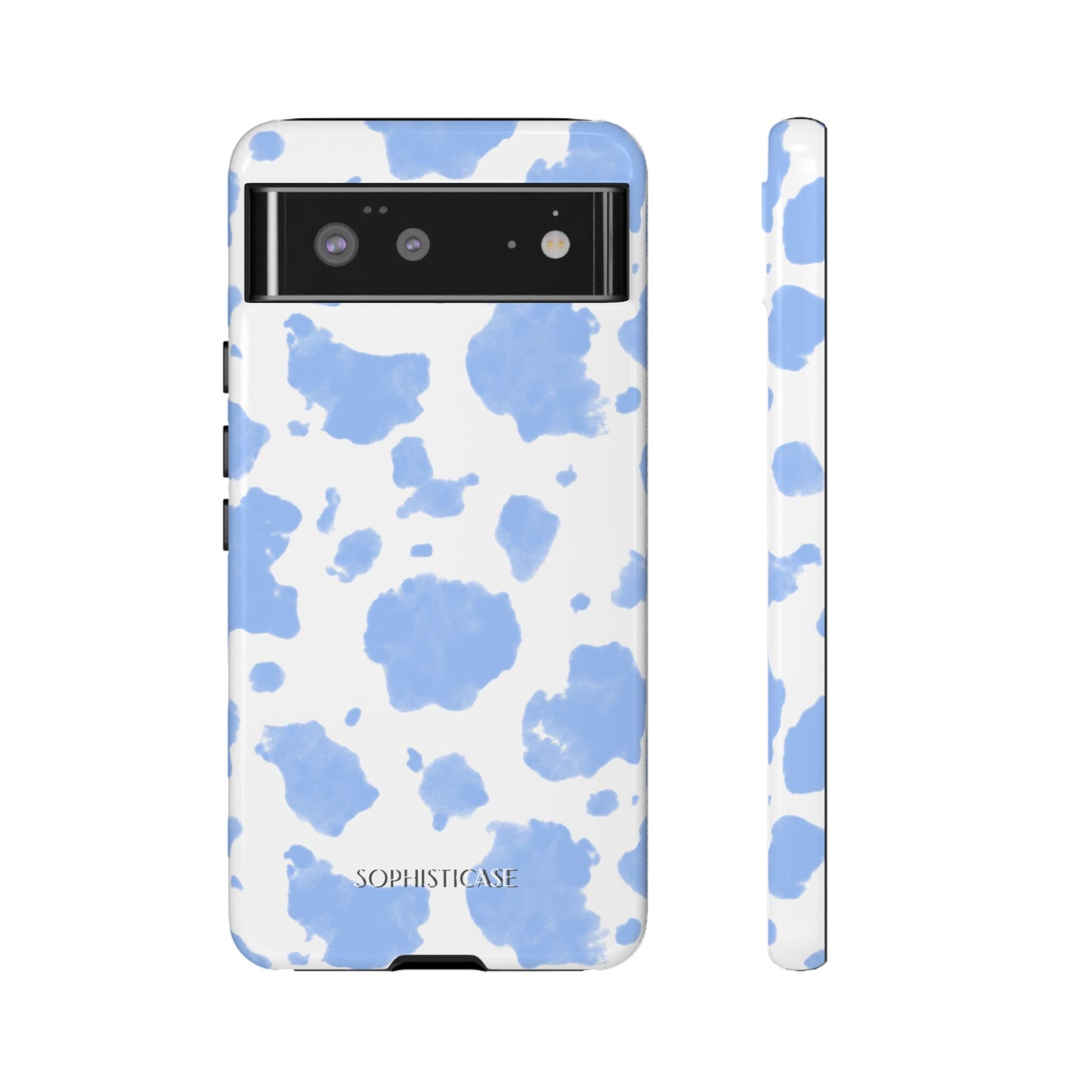 Holy Cow in Blue - iPhone Case, Samsung Galaxy Case, Google Pixel Case