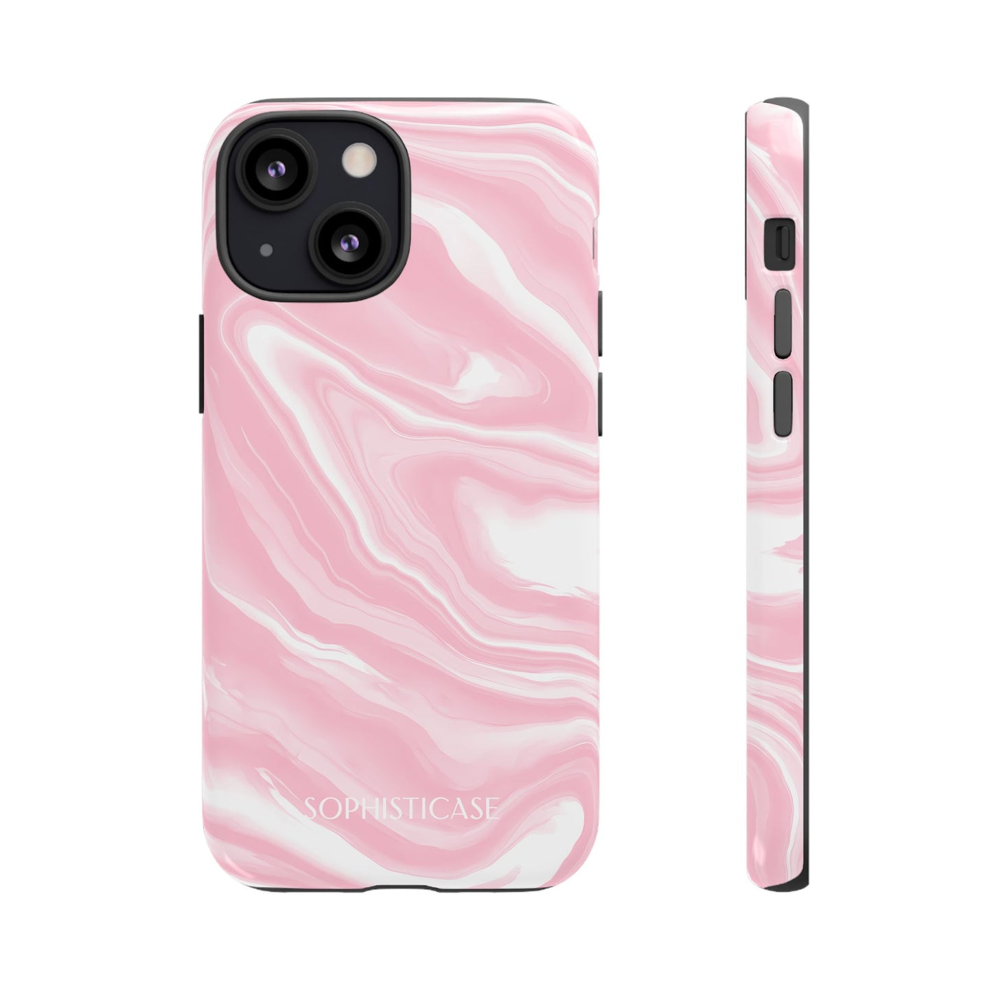 Liquid Dreams in Pink - Drop Proof Phone Case for iPhone