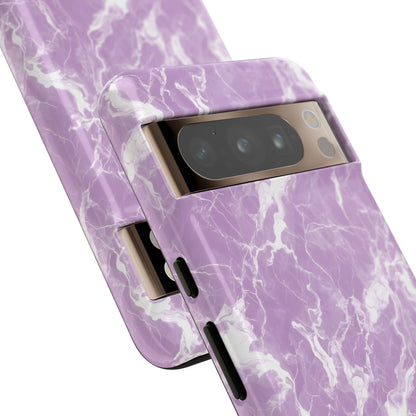 Marble Crush in Purple - Tough Phone Case