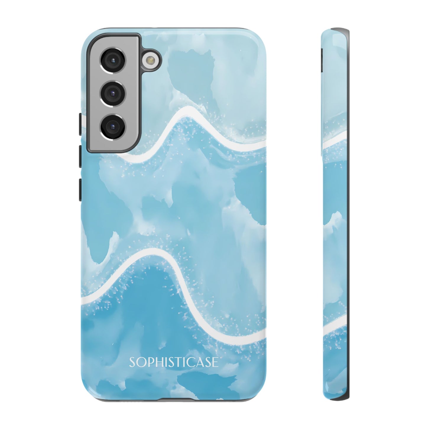 Serenity in Blue - Drop Proof Phone Case for iPhone, Samsung Galaxy and Google Pixel