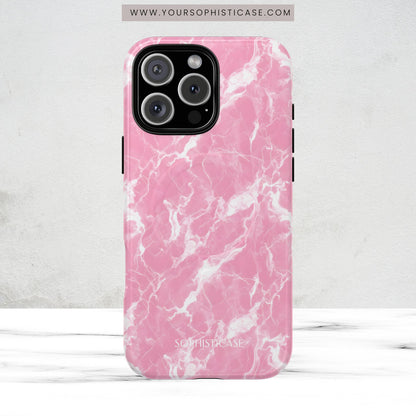 Marble Crush in Pink - Magsafe Case