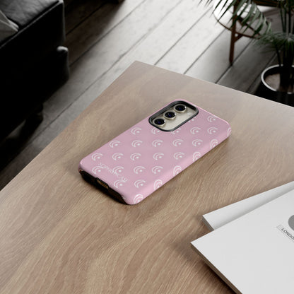 Moon Phase in Pink - Tough Phone Case for Samsung Galaxy