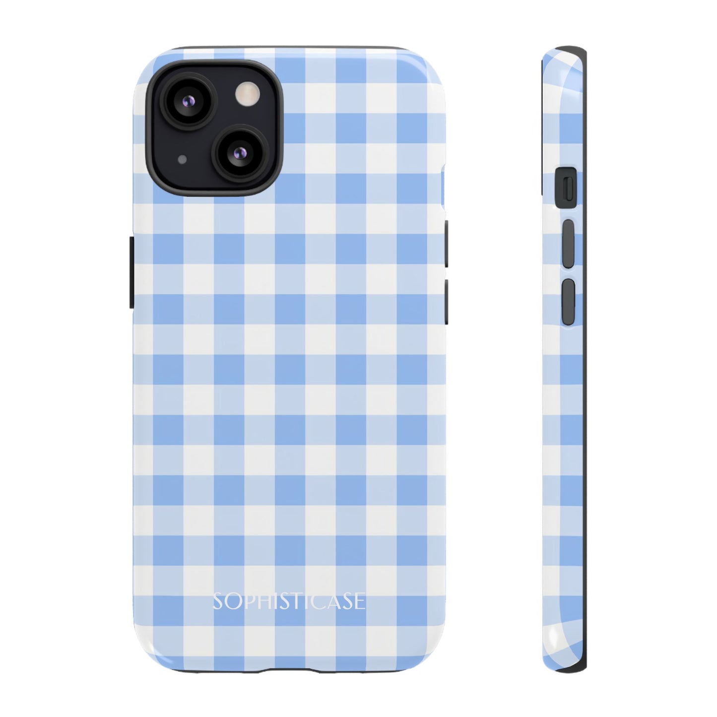 Tough Case - Gingham in Blue