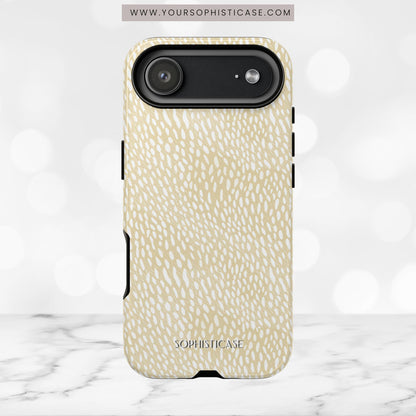 Oh Deer! in Neutral Beige- Tough Phone Case