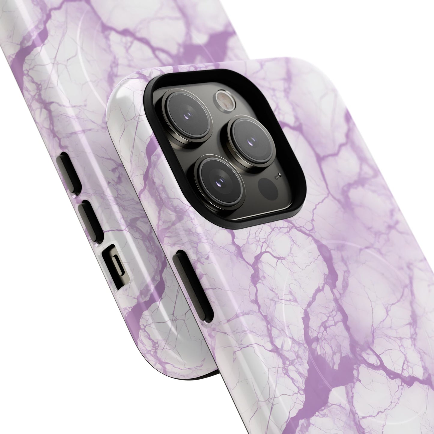 Marble Opulence in Purple - Magsafe Case