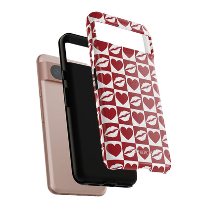 Belle Amie in Red - iPhone Case, Samsung Galaxy Case, Google Pixel Case