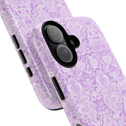 Luxe Lace in Purple - Magsafe Case
