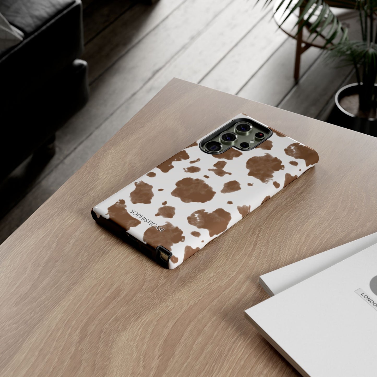 Holy Cow in Brown - iPhone Case, Samsung Galaxy Case, Google Pixel Case
