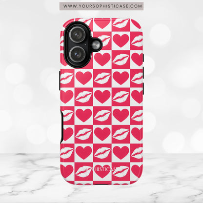 Belle Amie in Hot Pink - Tough Phone Case