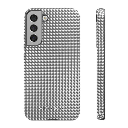 Tough Case - Houndstooth in Grey