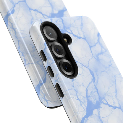 Marble Opulence in Blue - Tough Phone Case