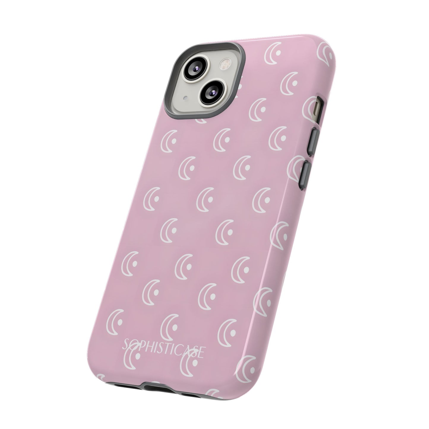 Moon Phase in Pink - Tough Phone Case for iPhone