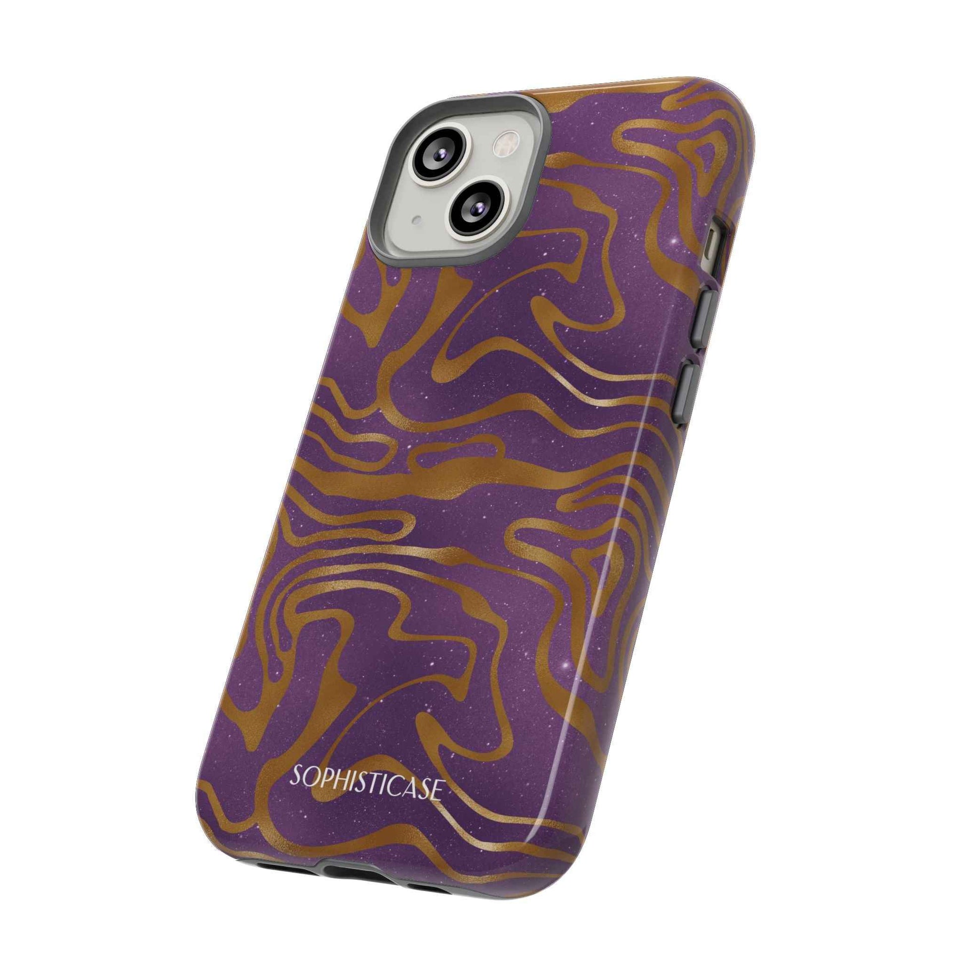 Cosmic Zebra in Purple - iPhone Case, Samsung Galaxy Case, Google Pixel Case