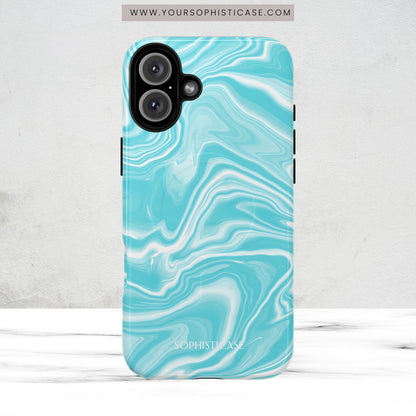 Liquid Dreams in Aqua - Magsafe Case