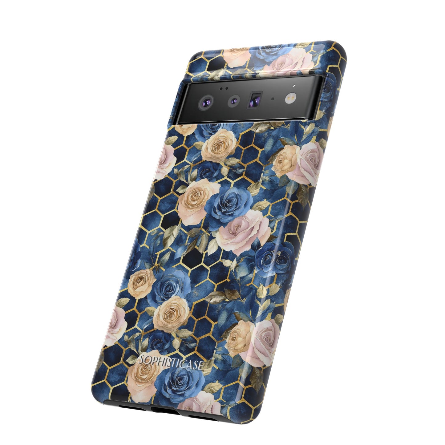 Royal Floral in Midnight Rose - Tough Phone Case