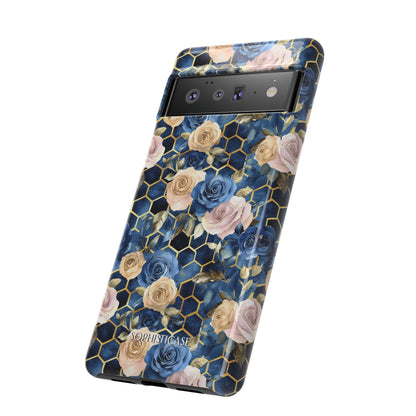 Royal Floral in Midnight Rose - Tough Phone Case