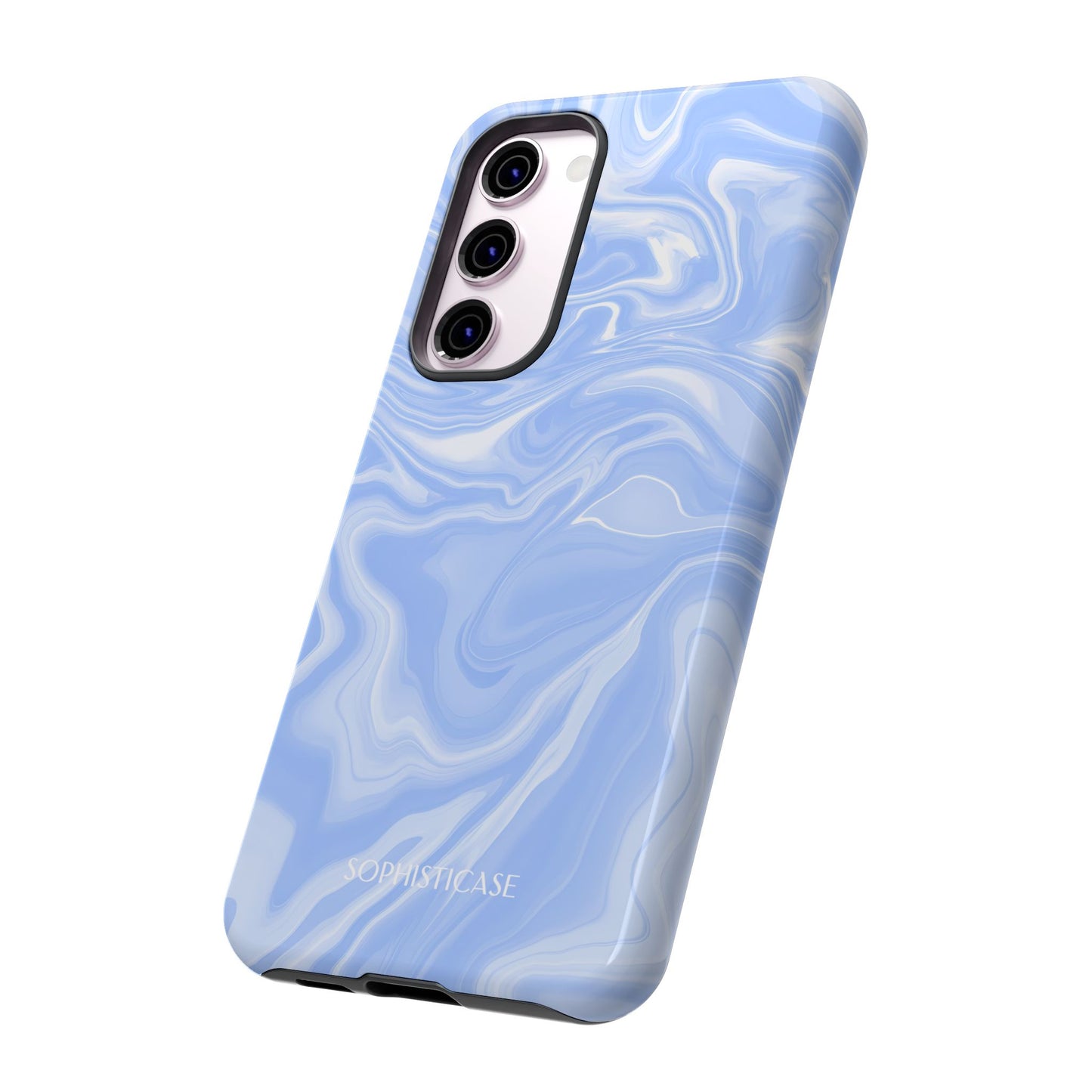 Liquid Dreams in Smoke Blue - Tough Phone Case