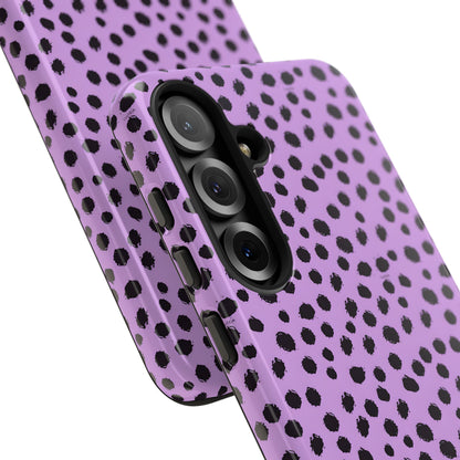Cheetahs and Liars in Purple - Tough Phone Case