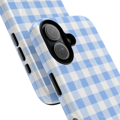 Gingham in Blue - Magsafe Case