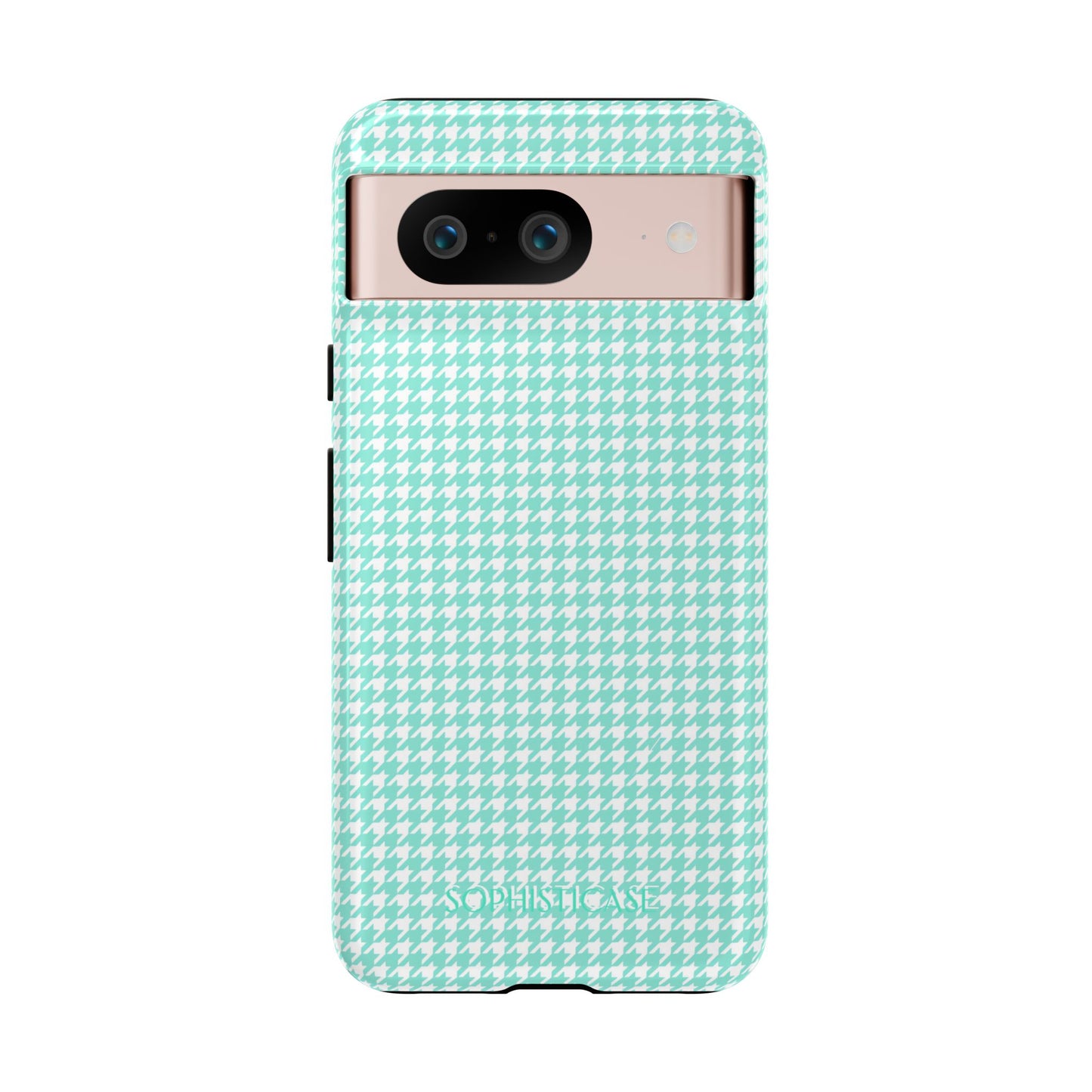 Tough Case - Houndstooth in Green